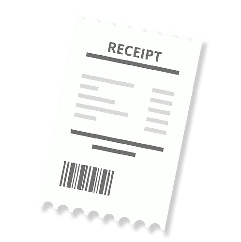Receipt icon